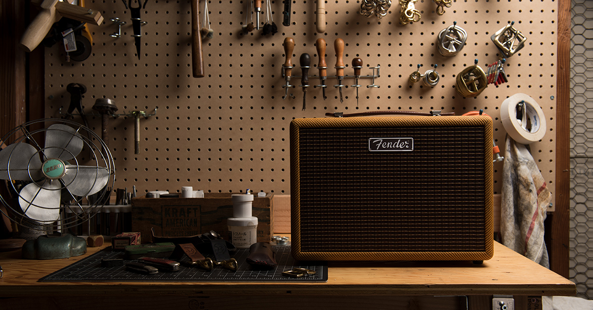【開箱】Fender推出無線藍牙音箱Fender Monterey Tweed，Newport新色也來了！