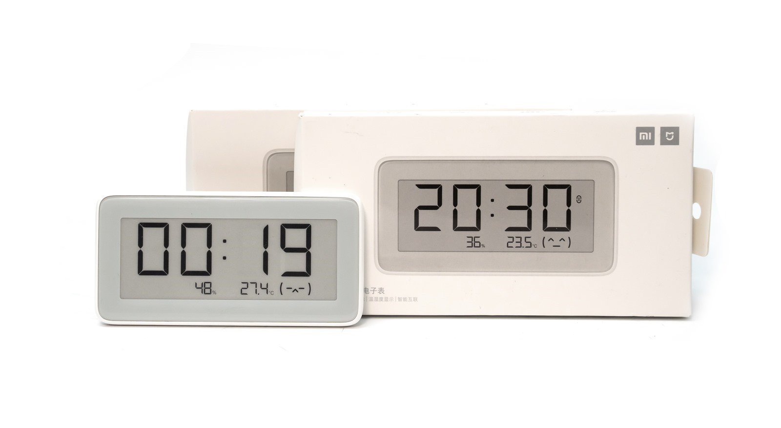 【開箱】美型小米米家溫濕監測電子錶 – 電子紙打造溫濕度時鐘