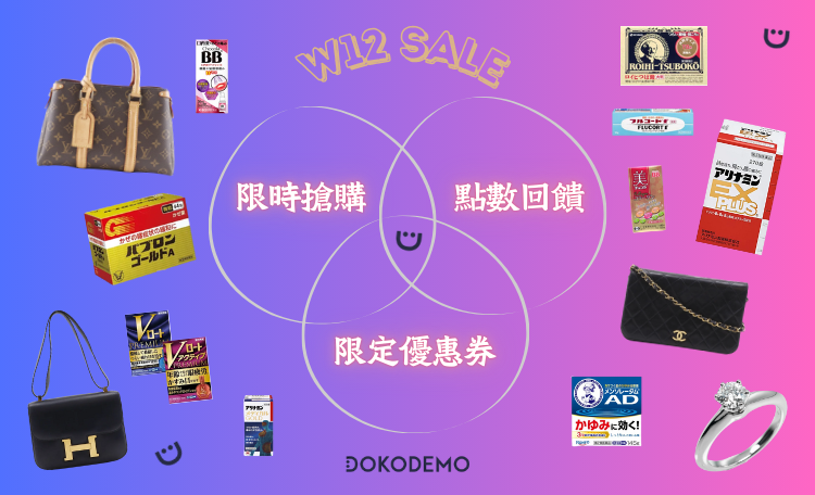 dokodemo雙12優惠整理